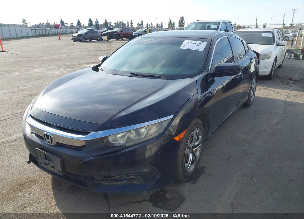 2016 HONDA CIVIC VIN: 2HGFC2F58GH527761