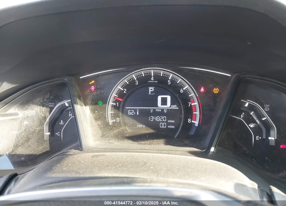 2016 HONDA CIVIC VIN: 2HGFC2F58GH527761