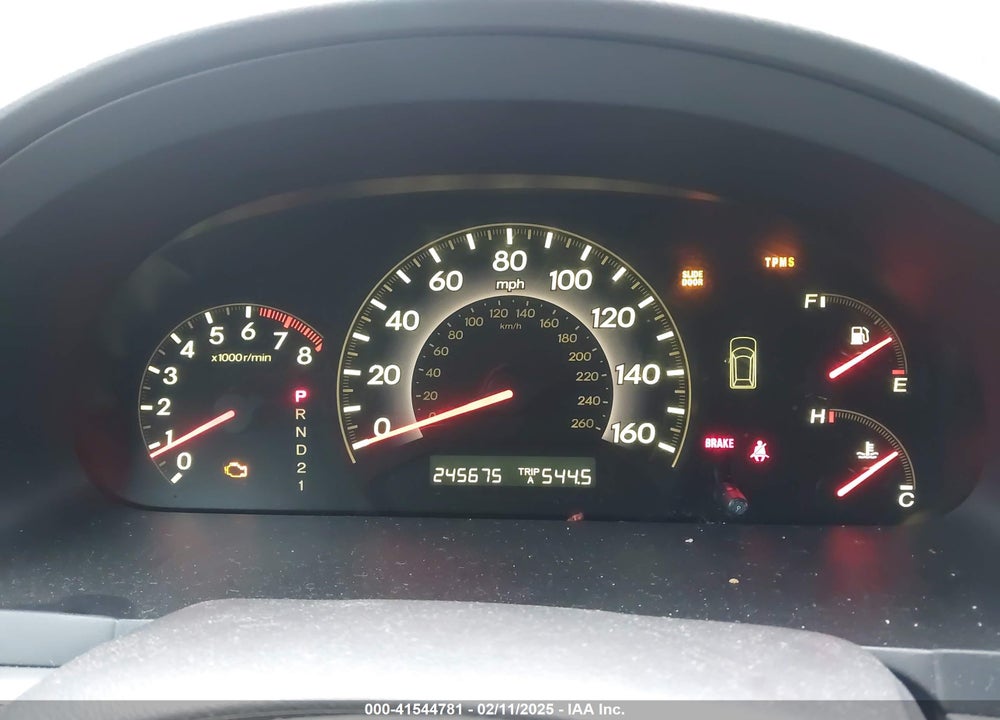 2008 HONDA ODYSSEY VIN: 5FNRL387X8B097531