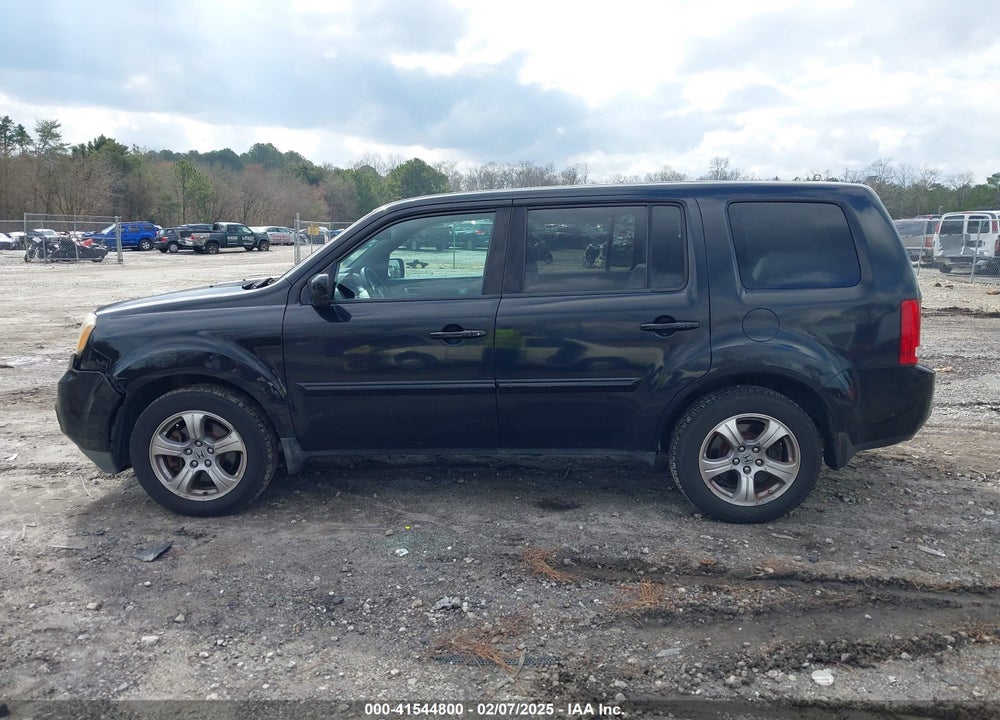 2012 HONDA PILOT EX-L VIN: 5FNYF4H57CB007669