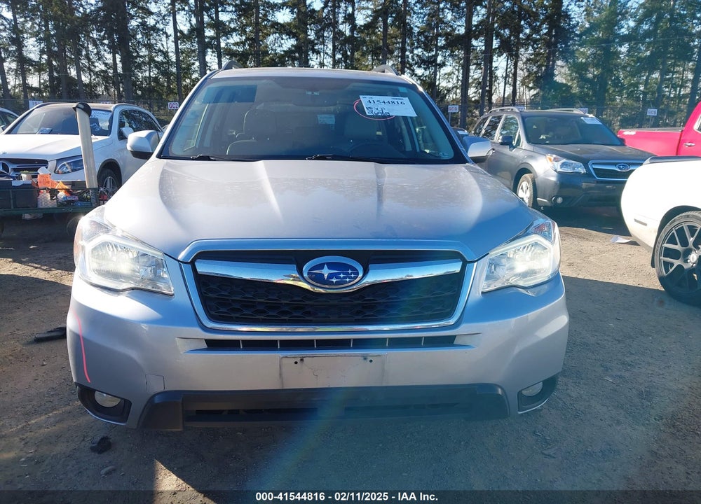 2016 SUBARU FORESTER 2.5I TOURING VIN: JF2SJAVC8GH528283
