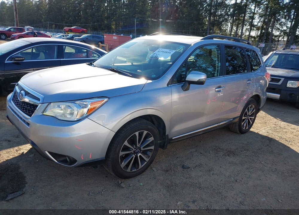 2016 SUBARU FORESTER 2.5I TOURING VIN: JF2SJAVC8GH528283