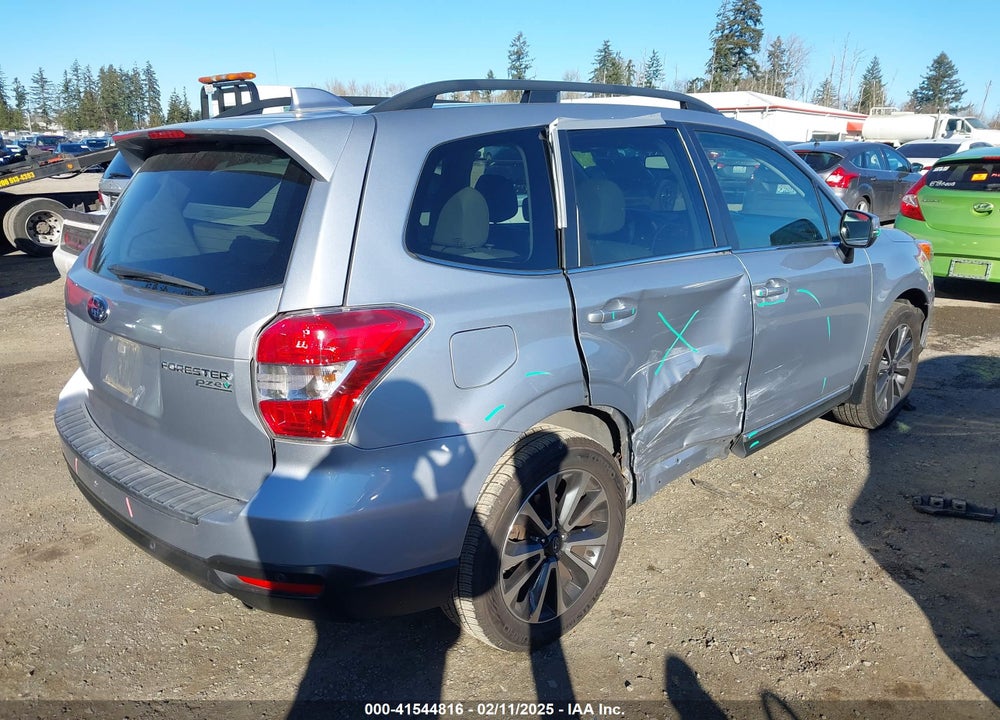 2016 SUBARU FORESTER 2.5I TOURING VIN: JF2SJAVC8GH528283