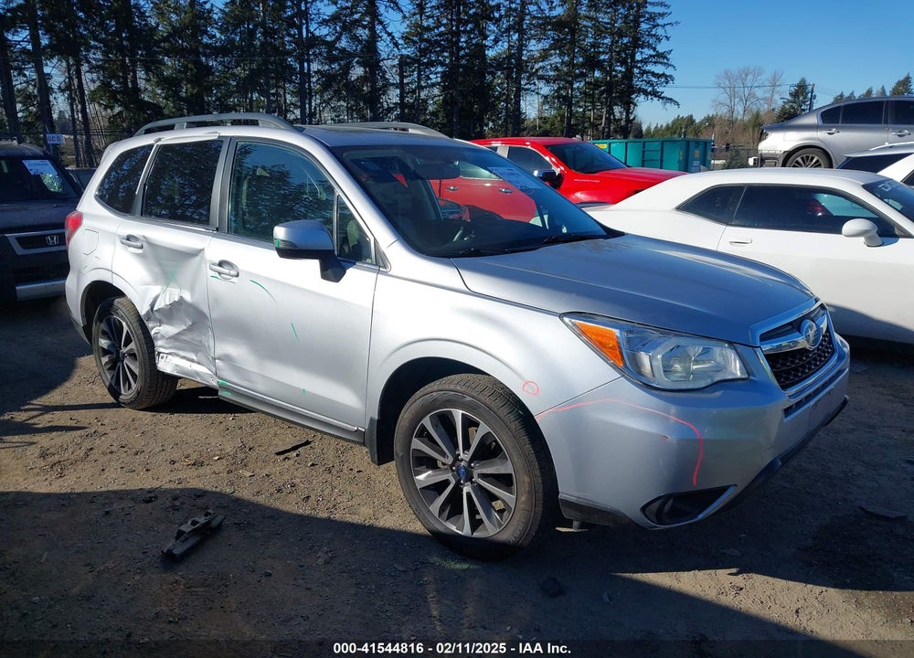 2016 SUBARU FORESTER 2.5I TOURING VIN: JF2SJAVC8GH528283