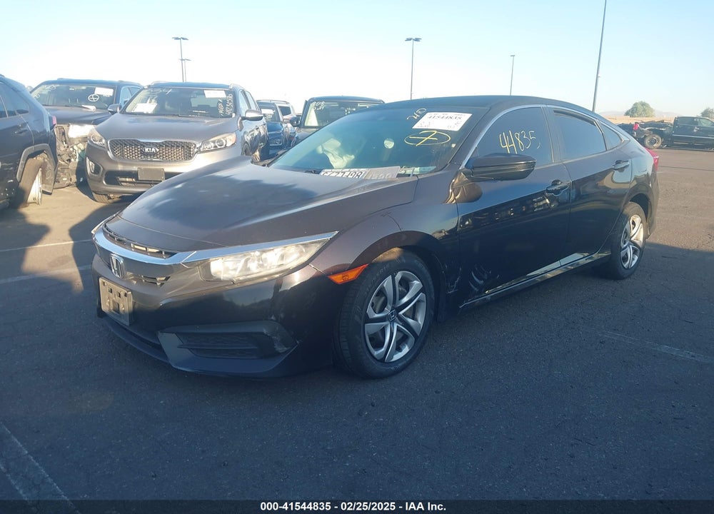 2016 HONDA CIVIC VIN: 2HGFC2F57GH565465
