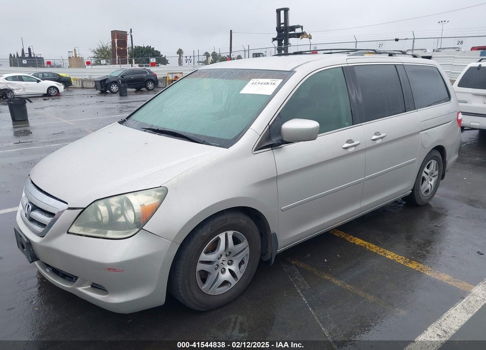 2006 HONDA ODYSSEY EX VIN: 5FNRL38406B058353