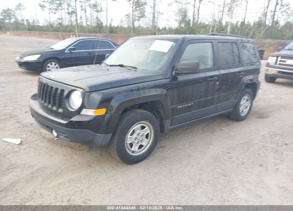 2016 JEEP PATRIOT VIN: 1C4NJPBB5GD727177