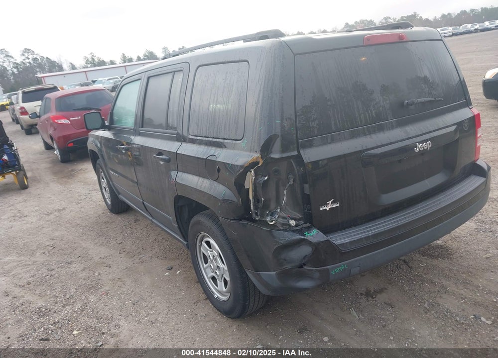 2016 JEEP PATRIOT VIN: 1C4NJPBB5GD727177