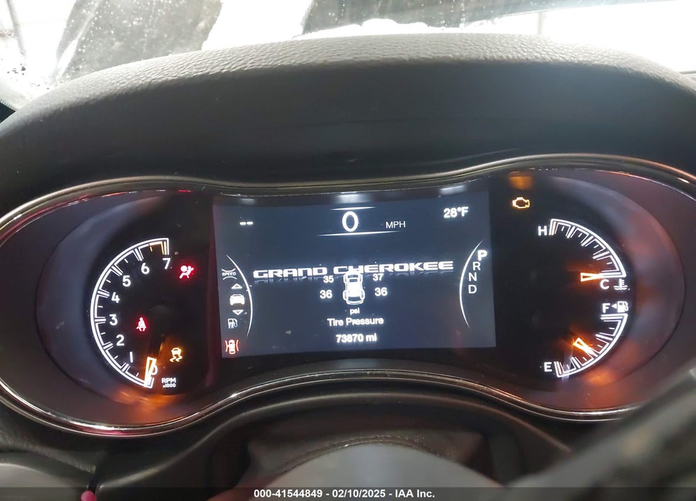 2019 JEEP GRAND CHEROKEE LIMITED 4X4 VIN: 1C4RJFBG0KC600231