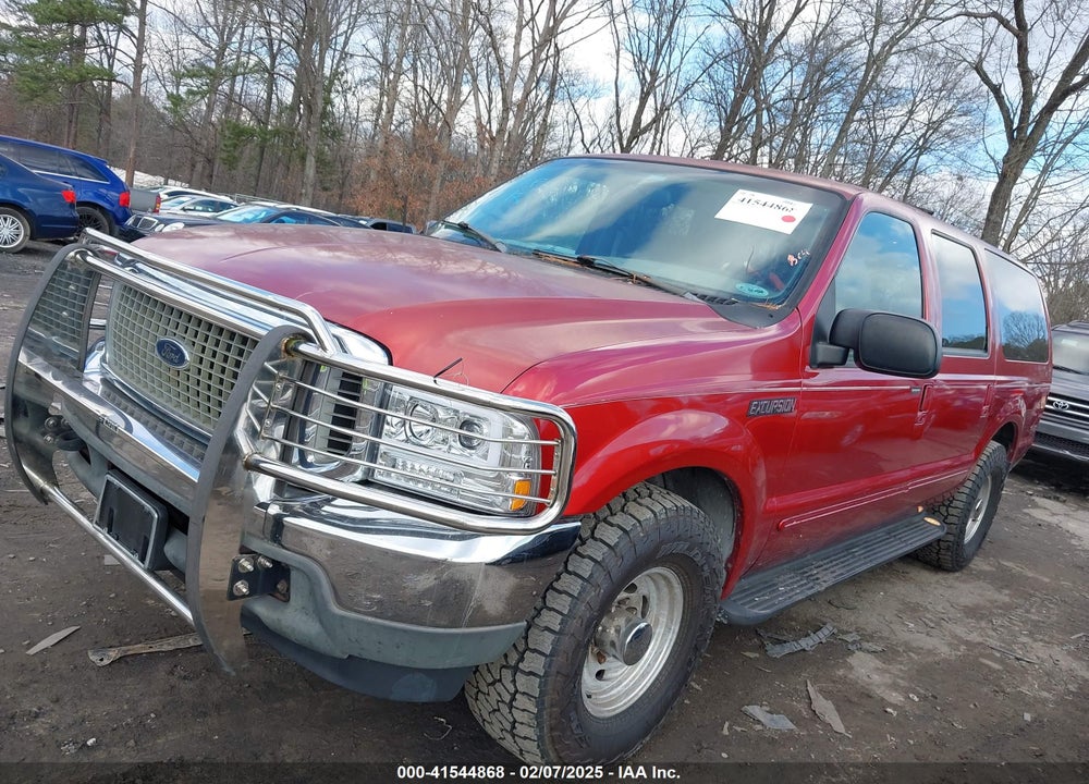 2000 FORD EXCURSION XLT VIN: 1FMNU40L8YEA99446