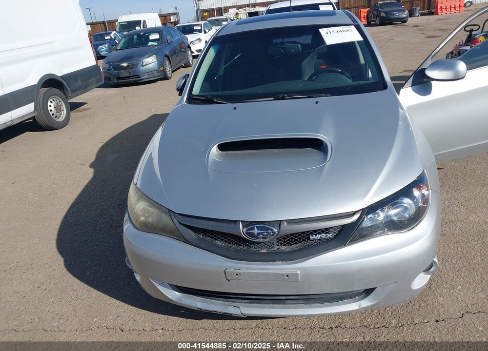 2009 SUBARU IMPREZA WRX VIN: JF1GH76659G826378
