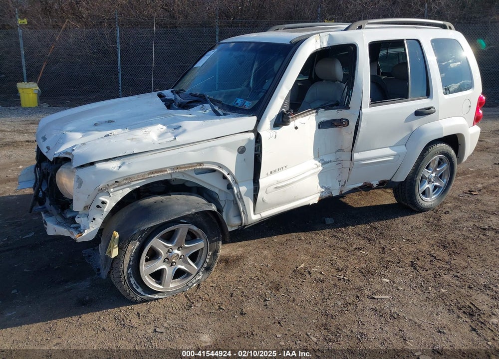 2004 JEEP LIBERTY LIMITED EDITION VIN: 1J8GL58KX4W188675