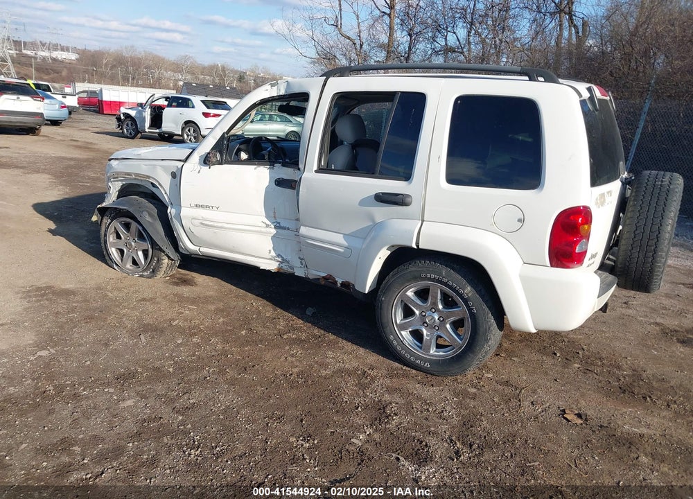 2004 JEEP LIBERTY LIMITED EDITION VIN: 1J8GL58KX4W188675
