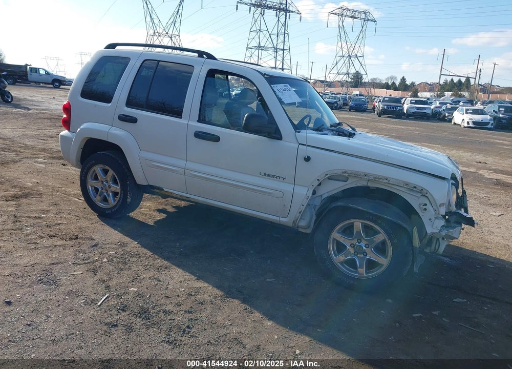 2004 JEEP LIBERTY LIMITED EDITION VIN: 1J8GL58KX4W188675