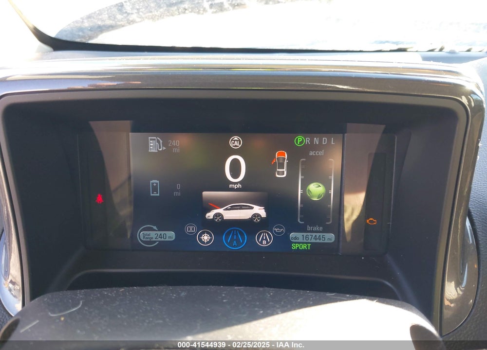 2012 CHEVROLET VOLT VIN: 1G1RD6E44CU103468