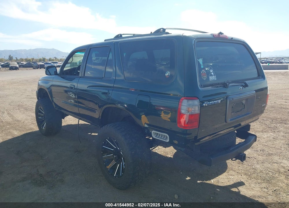 2000 TOYOTA 4RUNNER VIN: JT3GN86R3Y0168624