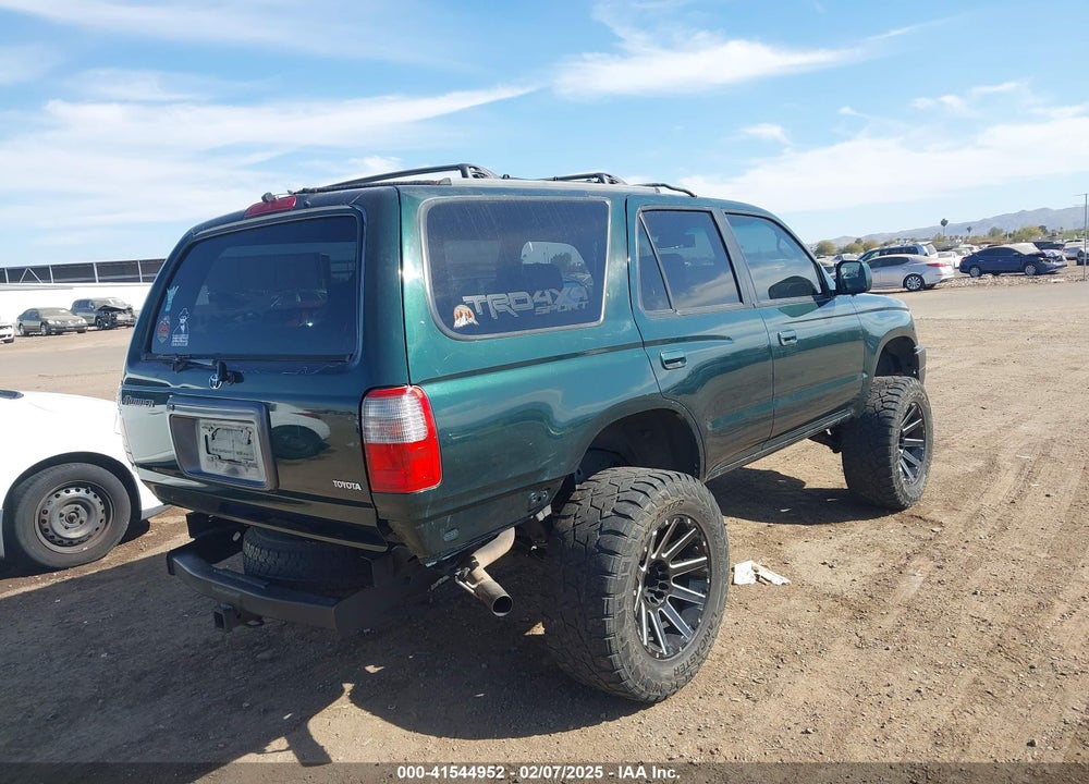 2000 TOYOTA 4RUNNER VIN: JT3GN86R3Y0168624
