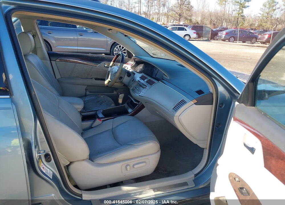 2008 TOYOTA AVALON VIN: 4T1BK36B28U254385