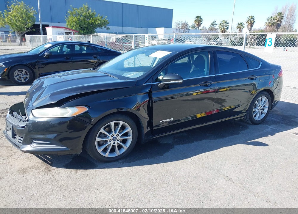 2015 FORD FUSION HYBRID VIN: 3FA6P0LU9FR294551