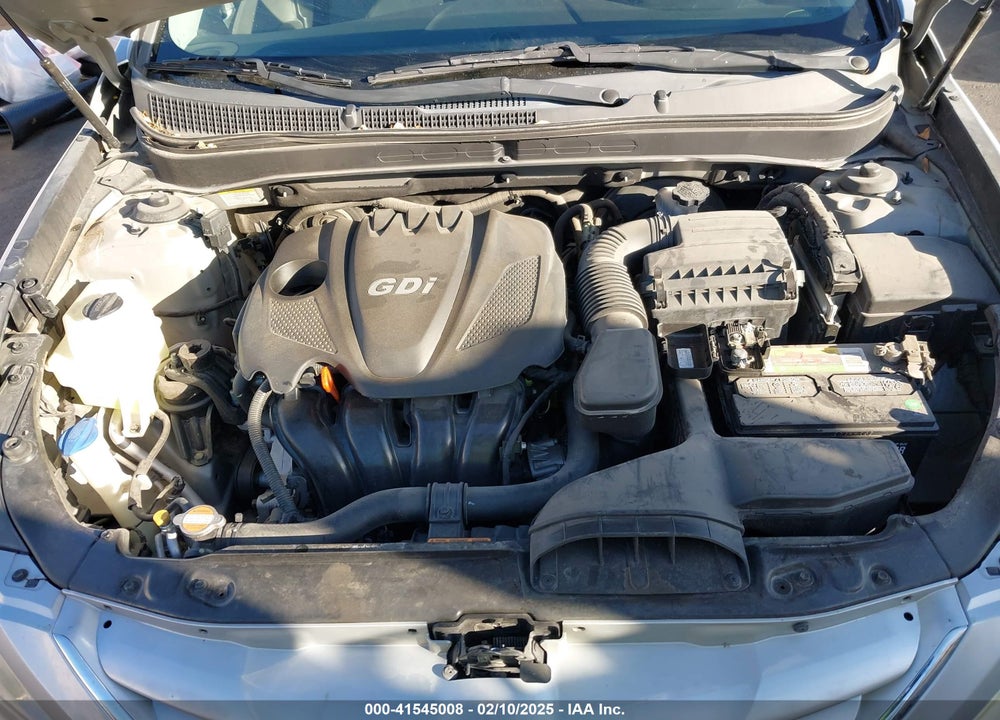 2011 HYUNDAI SONATA GLS VIN: 5NPEB4ACXBH092384