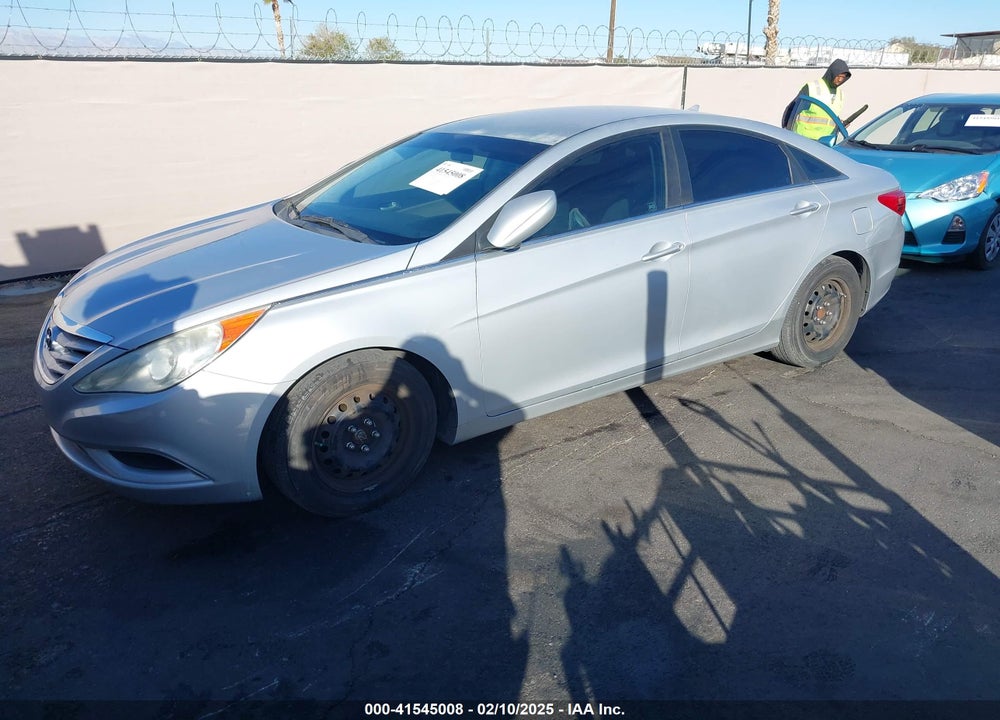 2011 HYUNDAI SONATA GLS VIN: 5NPEB4ACXBH092384