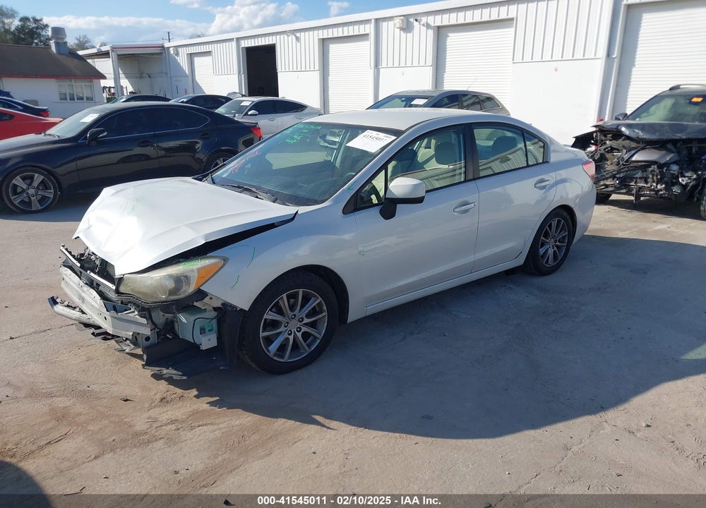 2012 SUBARU IMPREZA VIN: JF1GJAC61CH020707