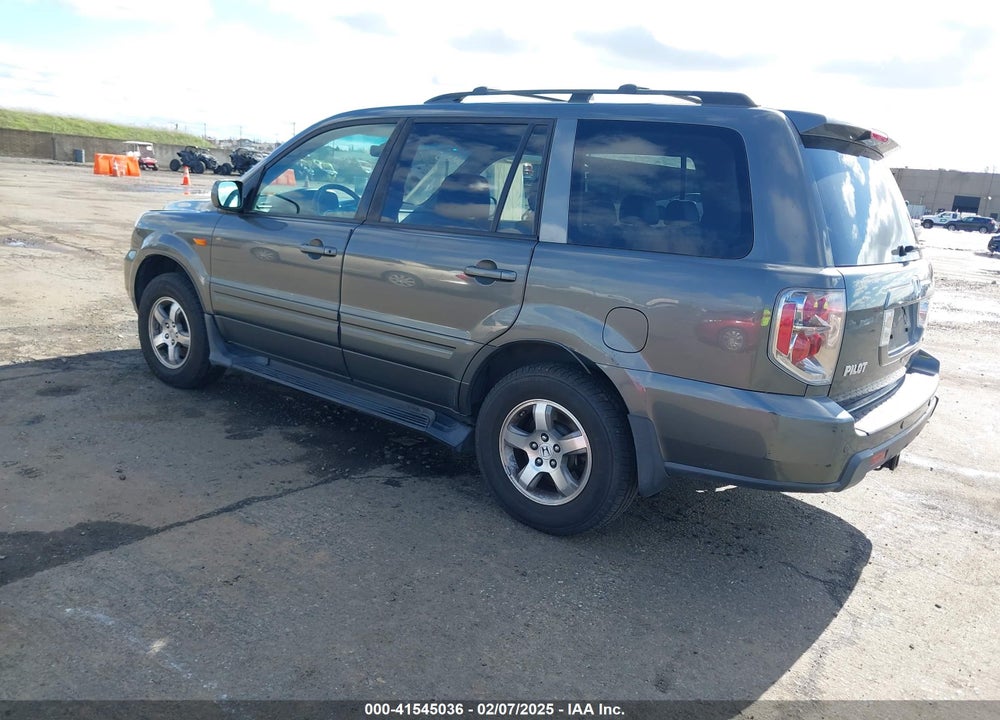 2007 HONDA PILOT EX-L VIN: 2HKYF18627H525784