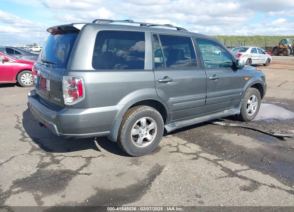 2007 HONDA PILOT EX-L VIN: 2HKYF18627H525784