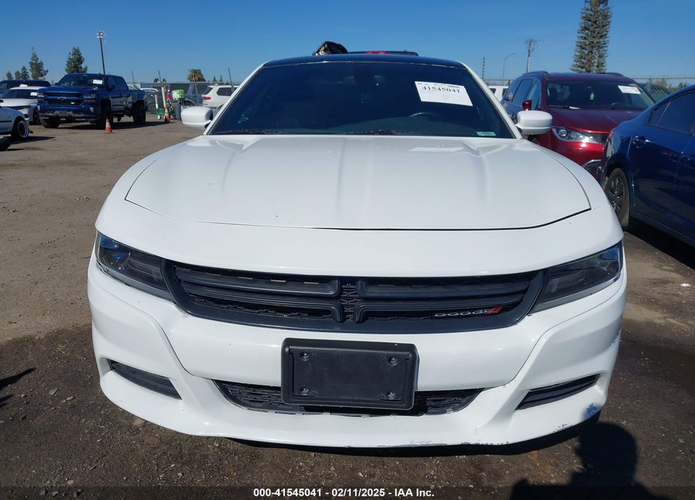2016 DODGE CHARGER SXT VIN: 2C3CDXHG5GH204833