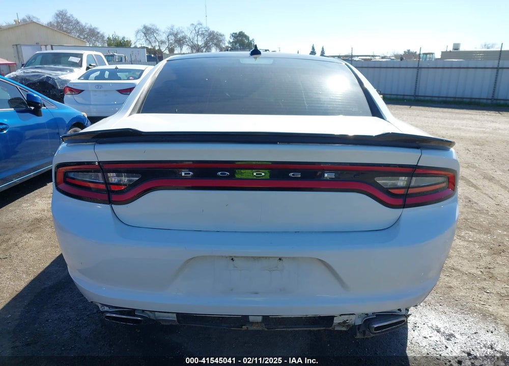 2016 DODGE CHARGER SXT VIN: 2C3CDXHG5GH204833