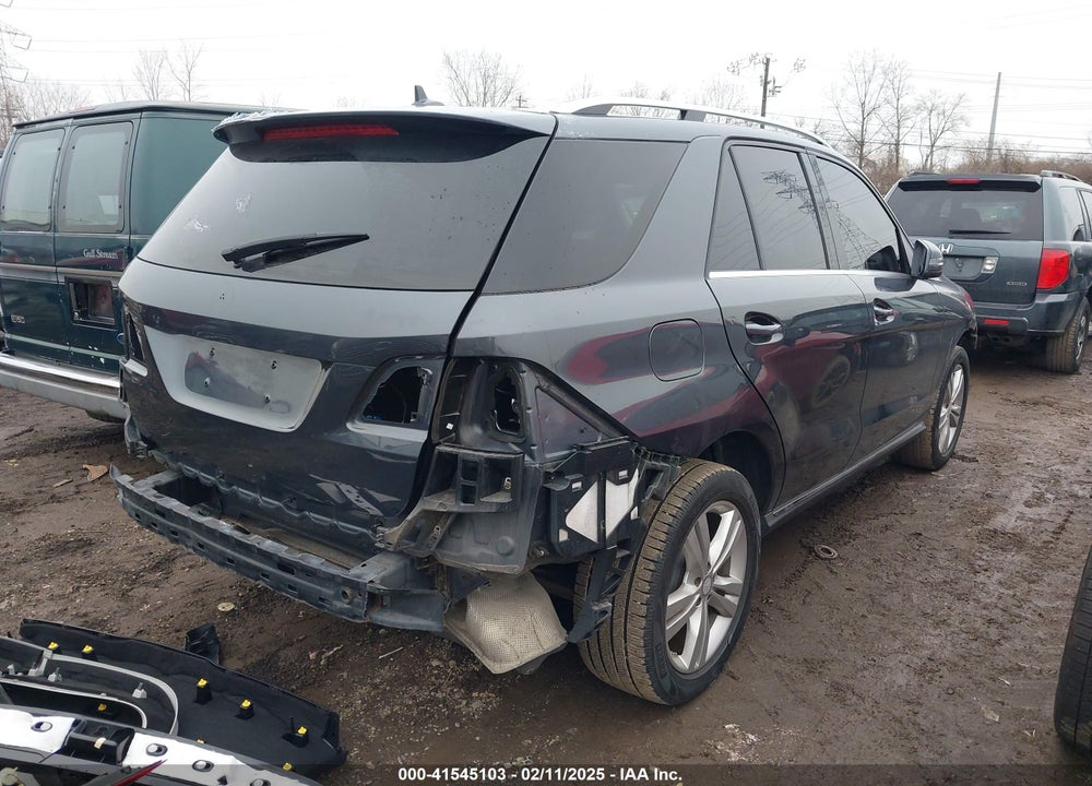 2015 MERCEDES-BENZ ML 350 VIN: 4JGDA5HB0FA530405
