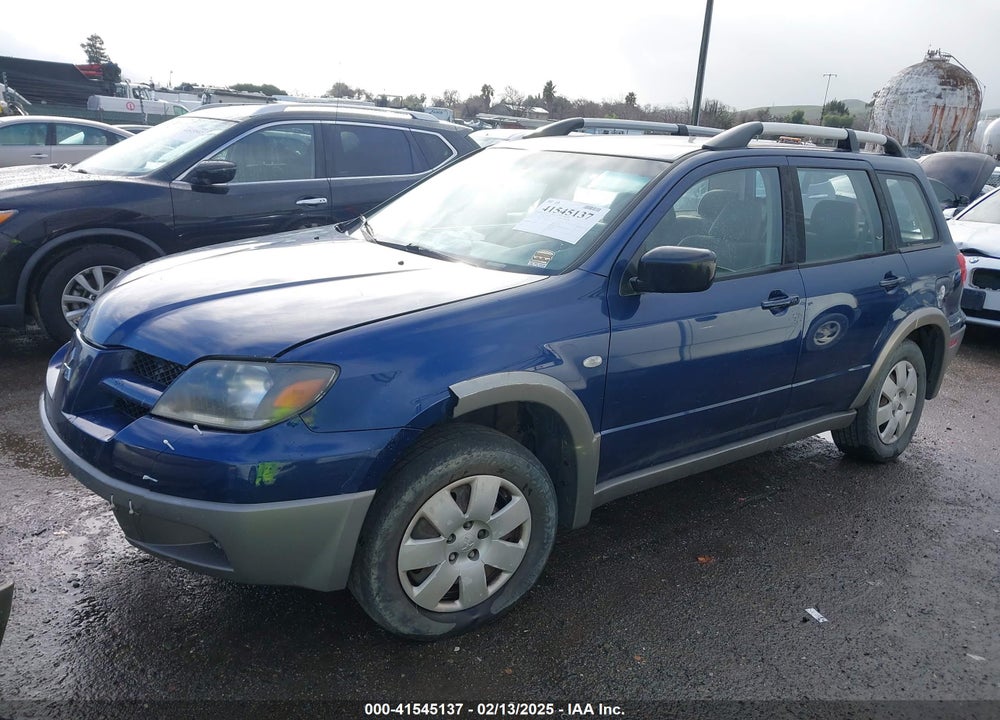 2003 MITSUBISHI OUTLANDER LS VIN: JA4LX31G73U065036