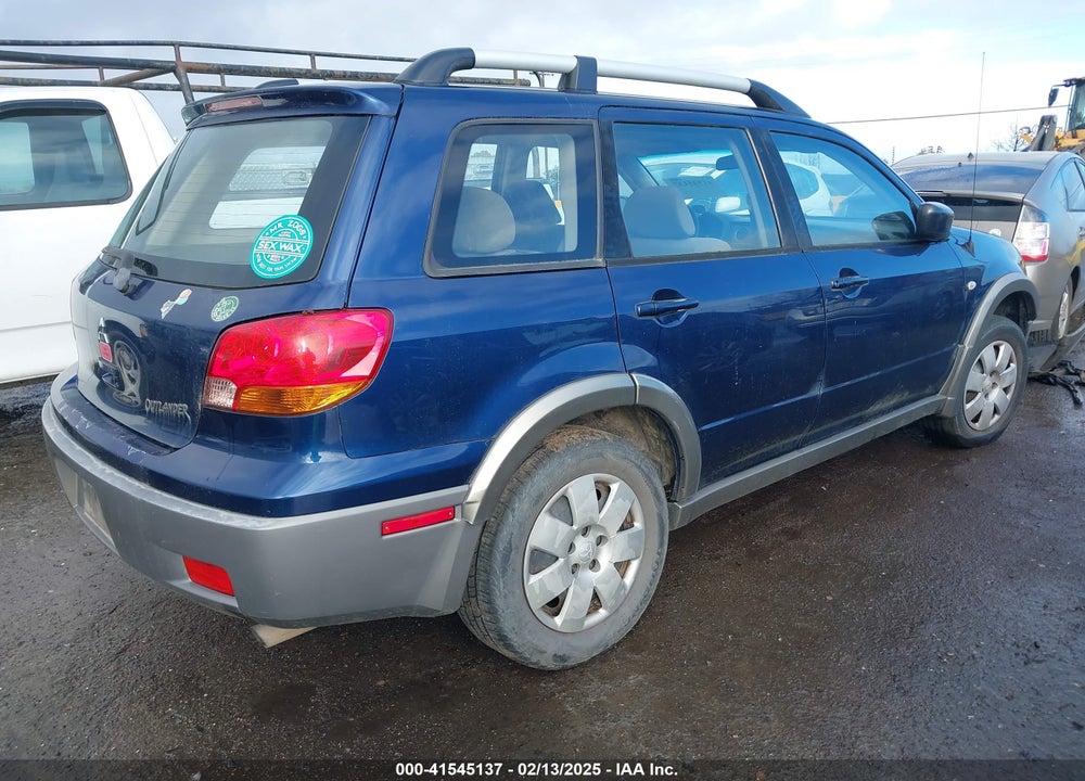 2003 MITSUBISHI OUTLANDER LS VIN: JA4LX31G73U065036