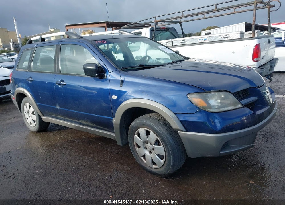 2003 MITSUBISHI OUTLANDER LS VIN: JA4LX31G73U065036