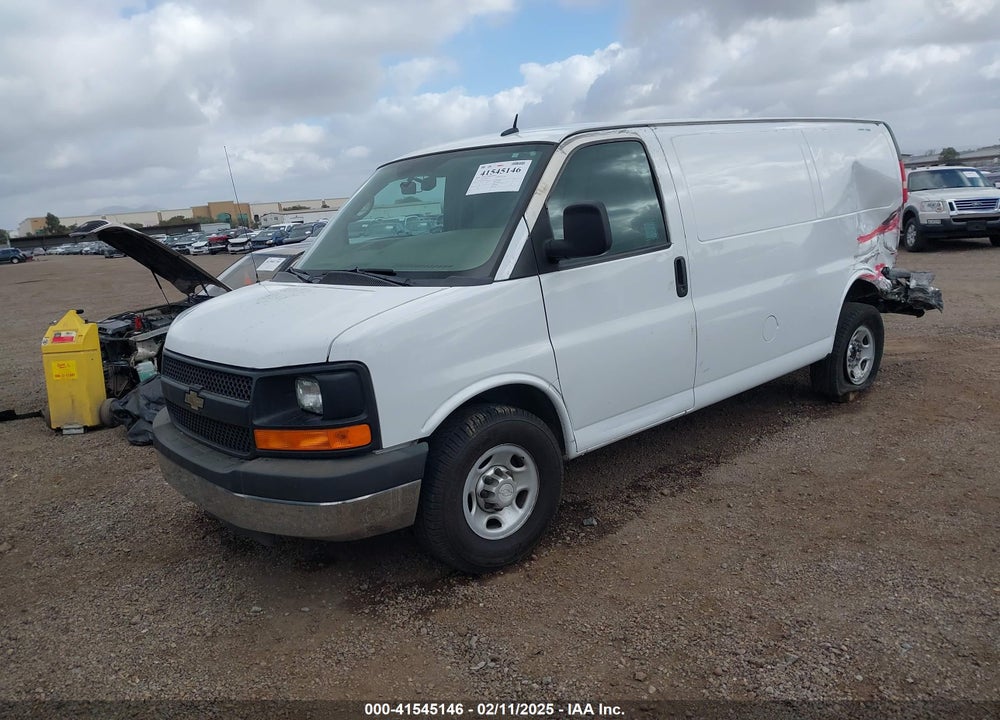 2014 CHEVROLET EXPRESS 2500 WORK VAN VIN: 1GCWGFFA4E1182053