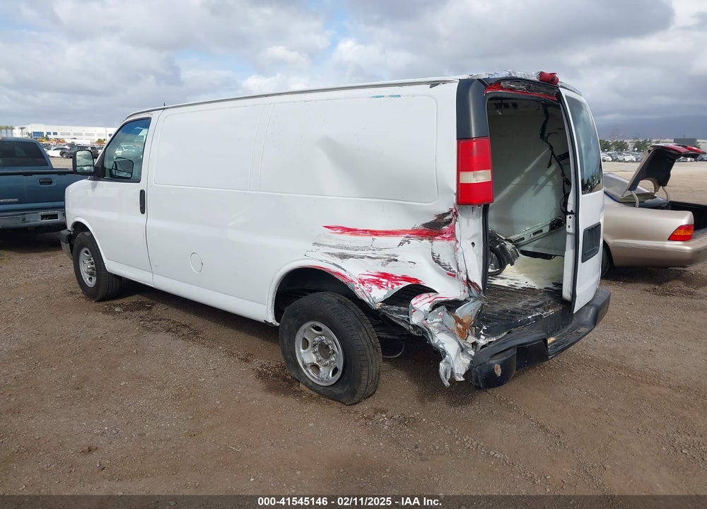 2014 CHEVROLET EXPRESS 2500 WORK VAN VIN: 1GCWGFFA4E1182053