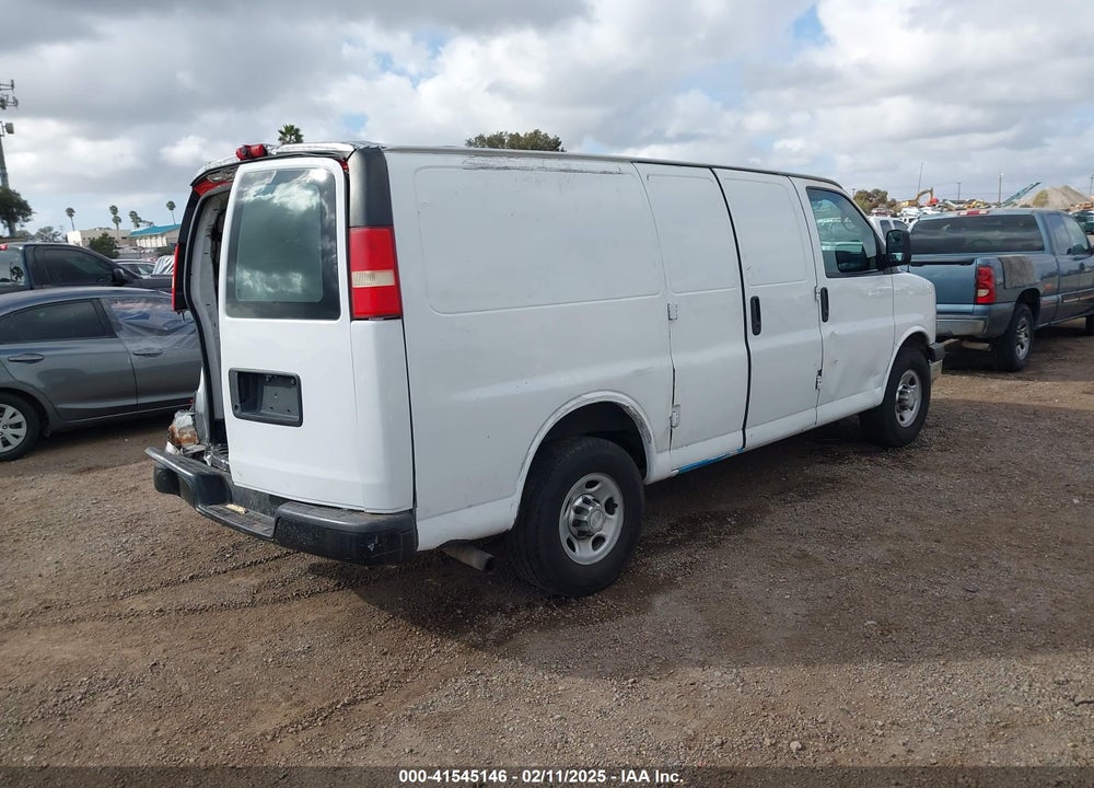 2014 CHEVROLET EXPRESS 2500 WORK VAN VIN: 1GCWGFFA4E1182053
