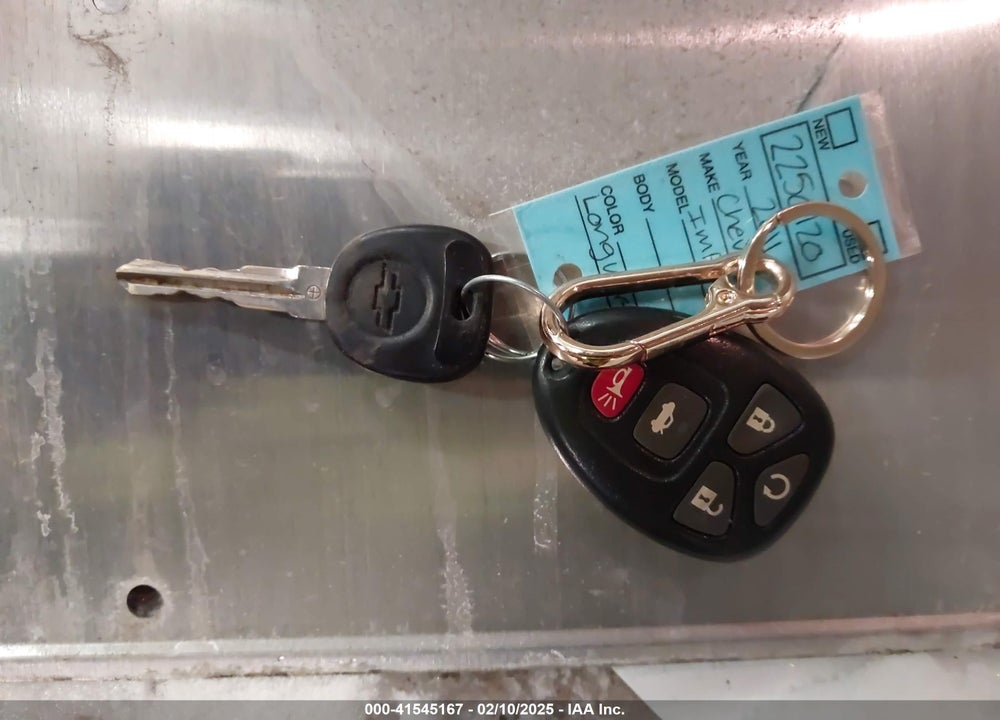 2011 CHEVROLET IMPALA VIN: 2G1WB5EK2B1187656