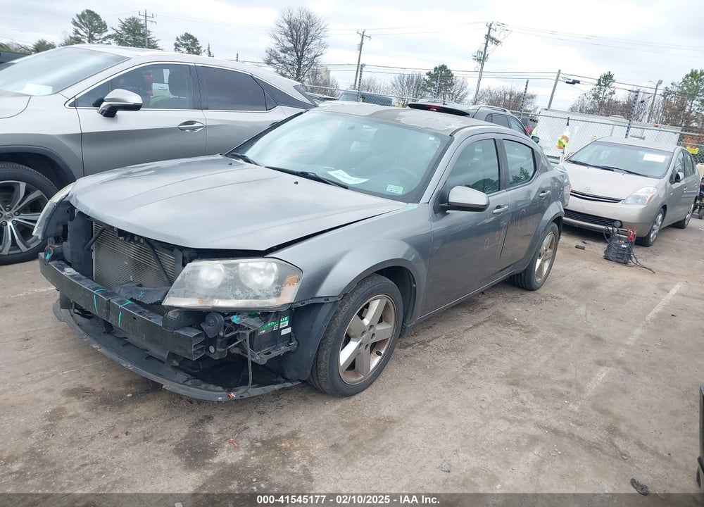 2013 DODGE AVENGER SXT VIN: 1C3CDZCG4DN622435