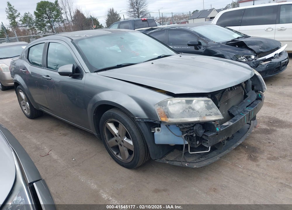 2013 DODGE AVENGER SXT VIN: 1C3CDZCG4DN622435