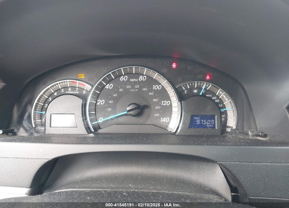 2012 TOYOTA CAMRY VIN: 4T1BF1FK1CU132859