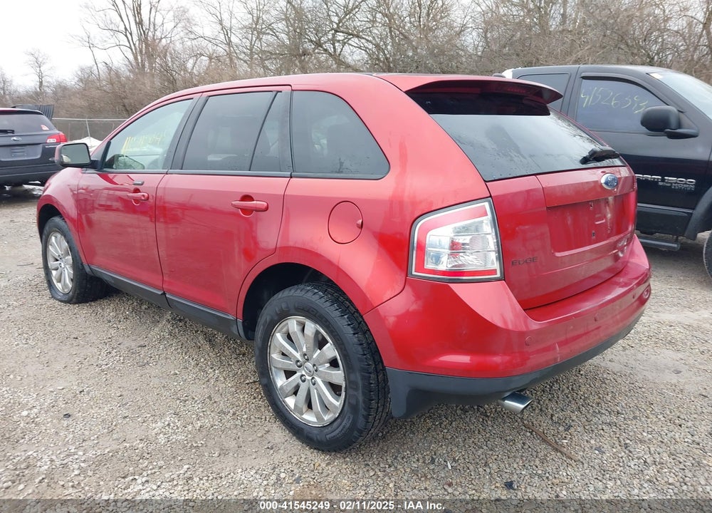 2007 FORD EDGE SEL PLUS VIN: 2FMDK39C37BB09874