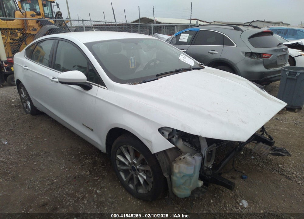 2017 FORD FUSION HYBRID SE VIN: 3FA6P0LU6HR344535