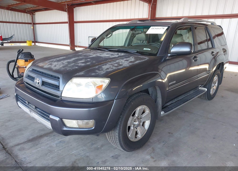 2003 TOYOTA 4RUNNER LIMITED V6 VIN: JTEZU17R830013343