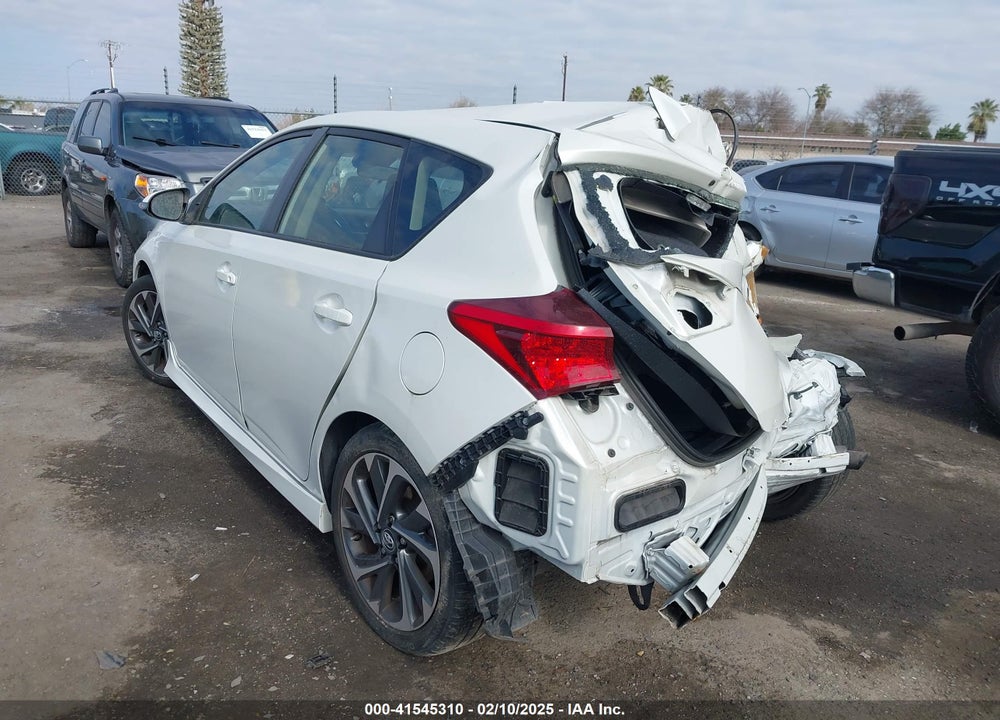 2017 TOYOTA COROLLA IM VIN: JTNKARJE6HJ546842