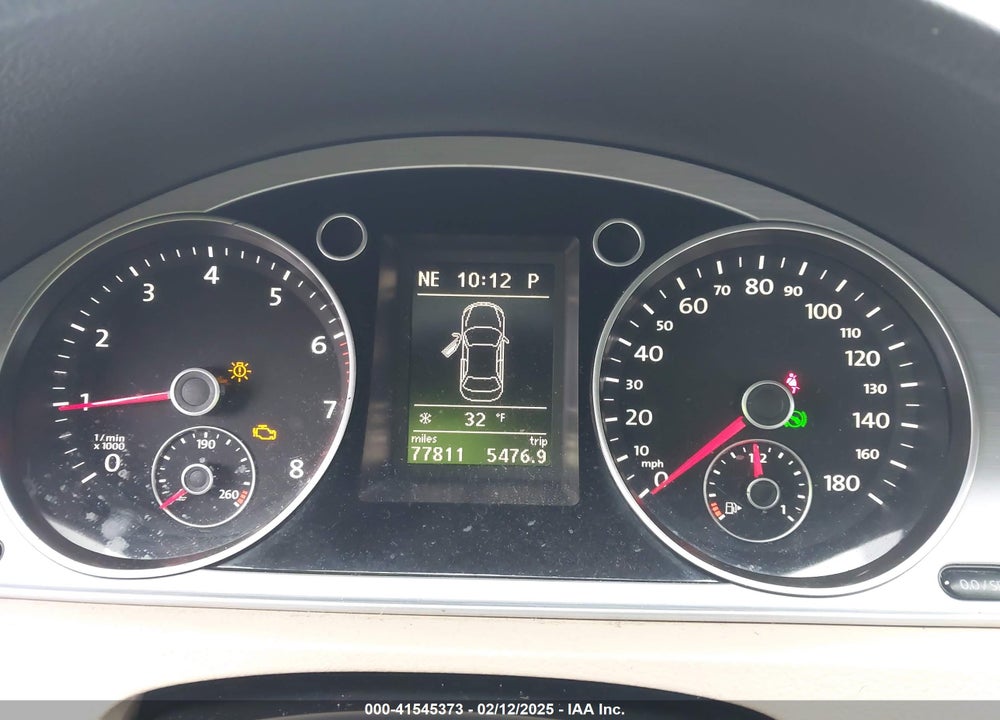 2013 VOLKSWAGEN CC VIN: WVWBP7ANXDE503602