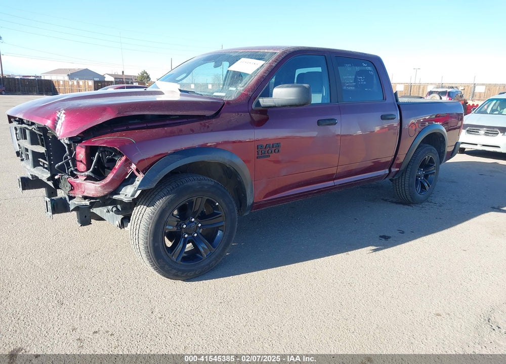 2024 RAM 1500 CLASSIC WARLOCK 4X4 5'7 BOX VIN: 1C6RR7LG1RS148262