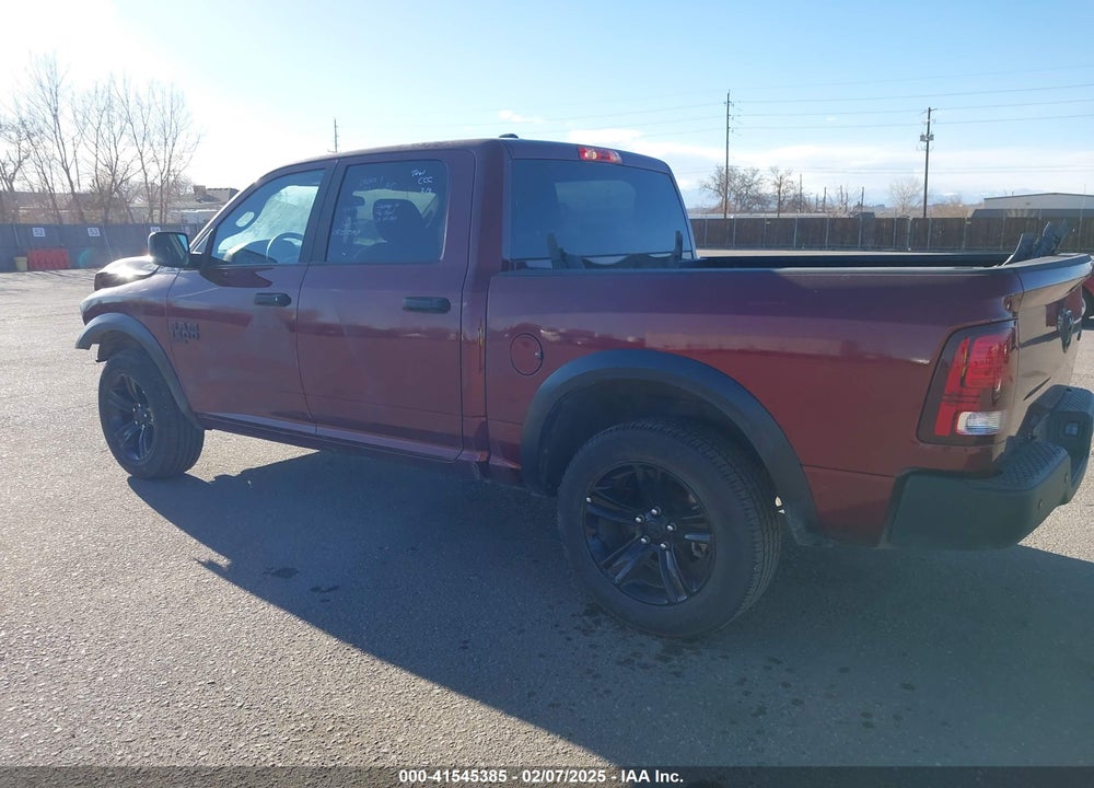 2024 RAM 1500 CLASSIC WARLOCK 4X4 5'7 BOX VIN: 1C6RR7LG1RS148262