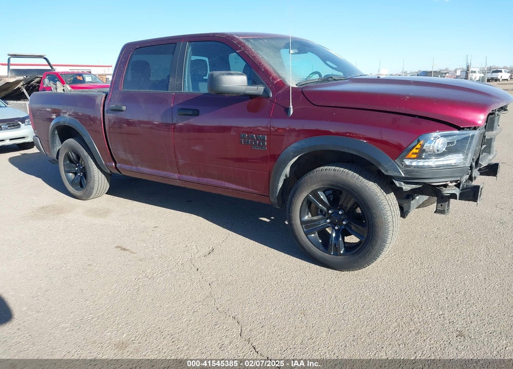 2024 RAM 1500 CLASSIC WARLOCK 4X4 5'7 BOX VIN: 1C6RR7LG1RS148262