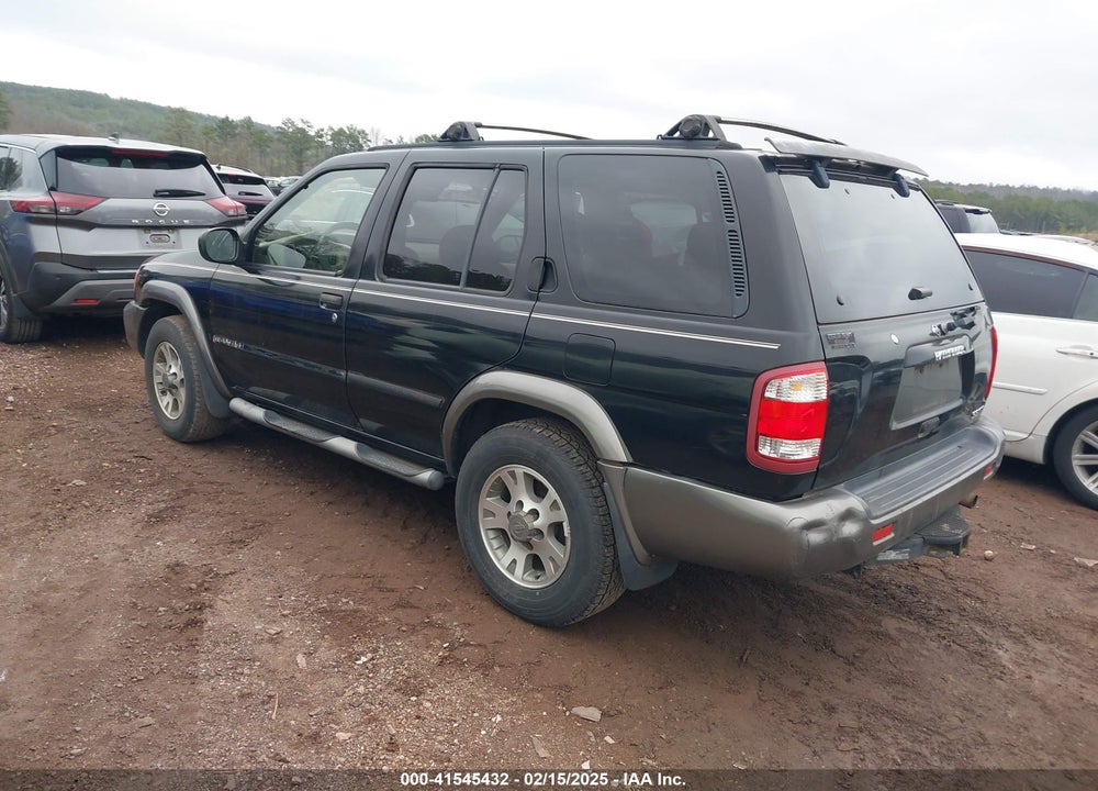 2001 NISSAN PATHFINDER SE VIN: JN8DR09X21W574934